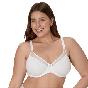 NWT Bali Minimizer Bra One Smooth U® Ultra Light Convertible Full-Coverage 34D